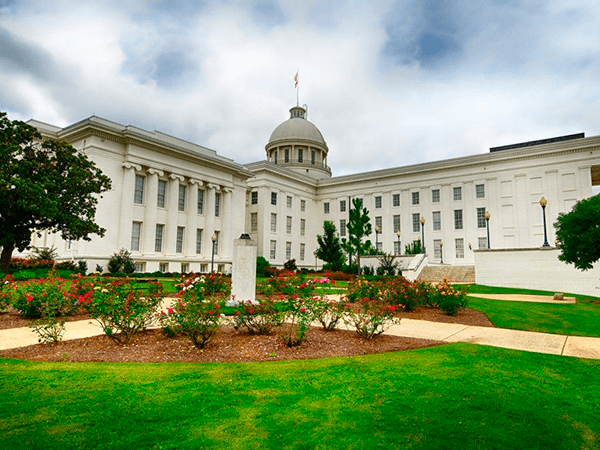 State Capitol in Montgomery, Alabama, USA
