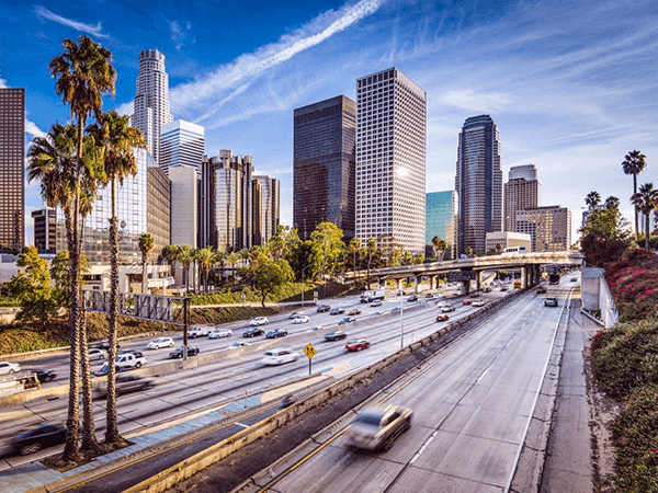 Downtown Los Angeles, California, USA