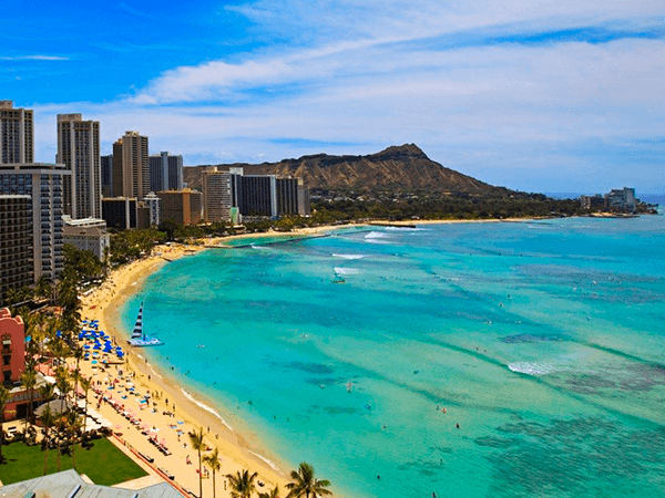 Waikiki Beach, Hawaii