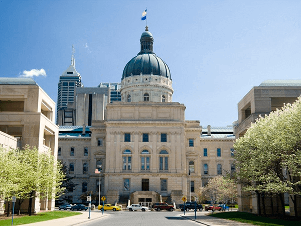 State Capitol Building in Indianapolis, Indiana