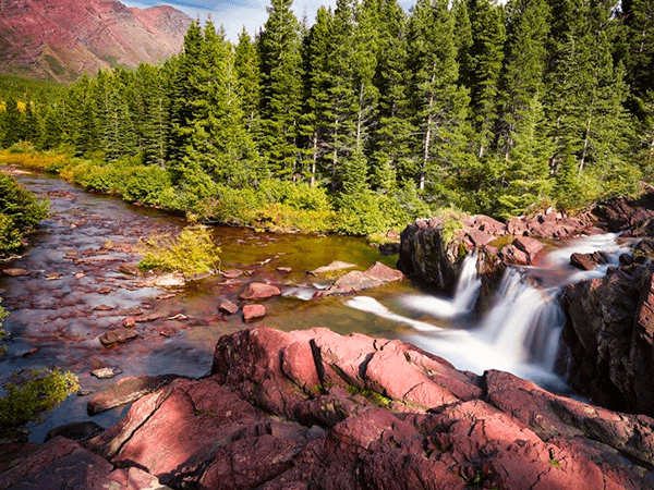 Red Rocks Trail, Glacier National Park, Montana