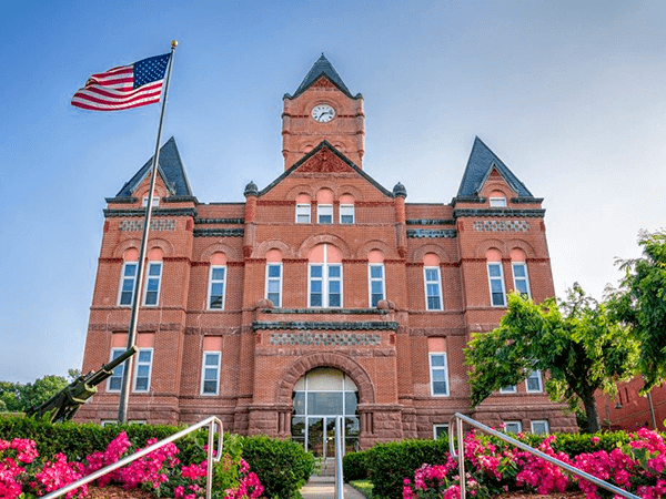 Cass County Courthouse in Plattsmouth, Nebraska