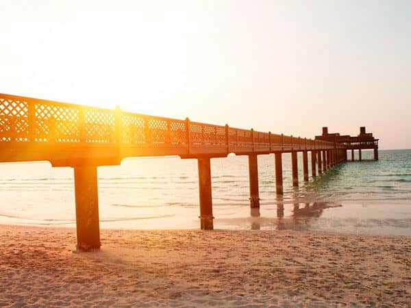 Pier in Dubai