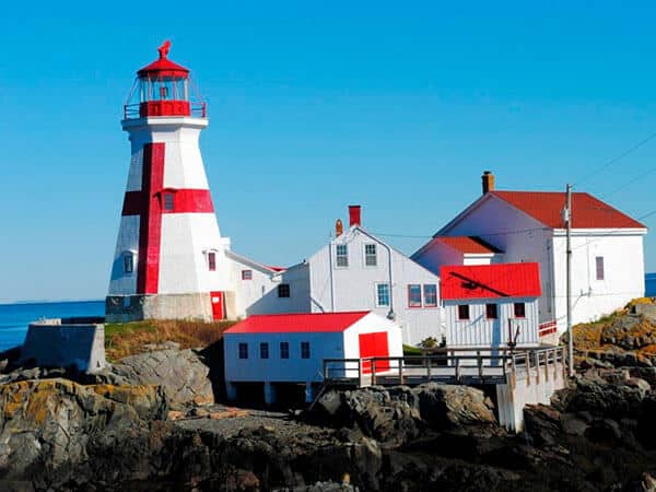 East Quoddy Lighthouse, New Brunswick, Canada
