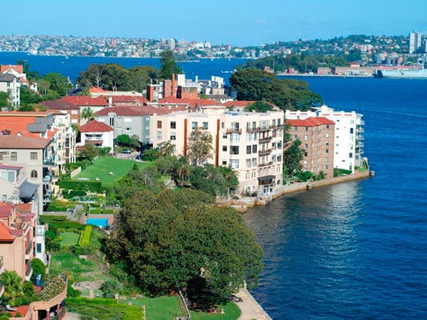 The North shore of Sydney, Australia