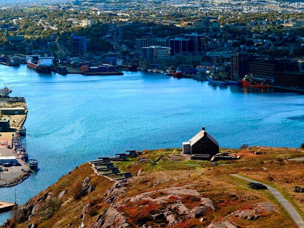 Queen's Artillery Battery on Signal Hill St. John's Newfoundland