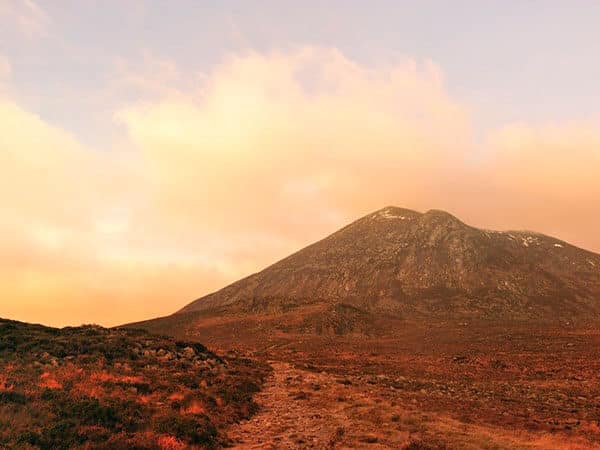 The Mourne mountains Northern Ireland