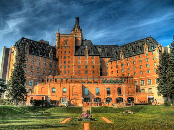 The Delta Bessborough Hotel in Saskatoon